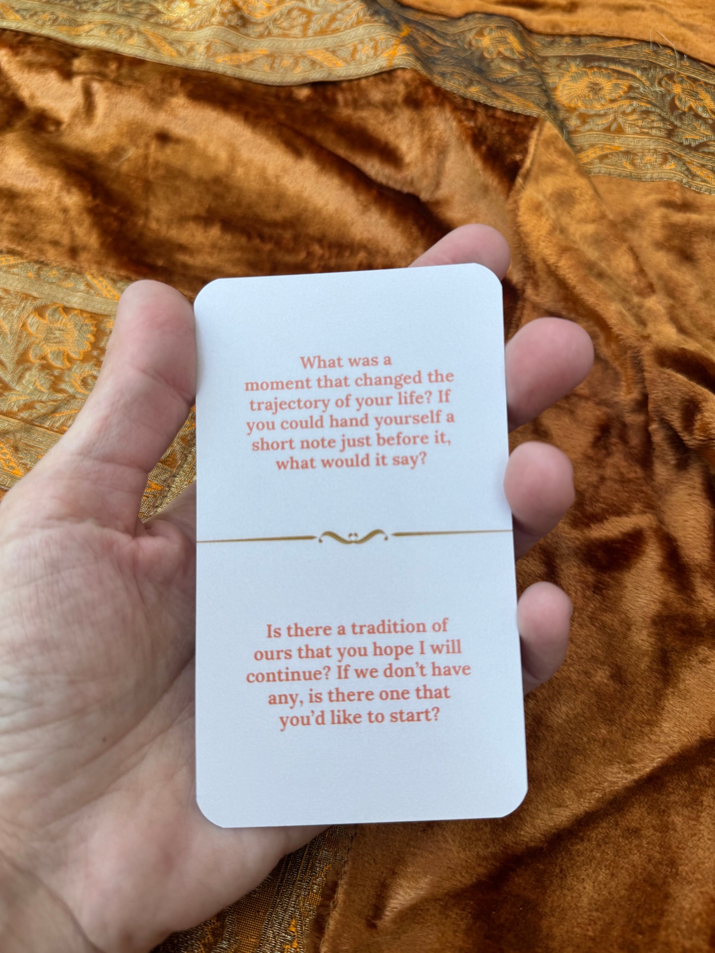 Questions You’ll Wish You Asked: A Conversation Deck for Mothers and Children | 52 Cards, 100 Prompts