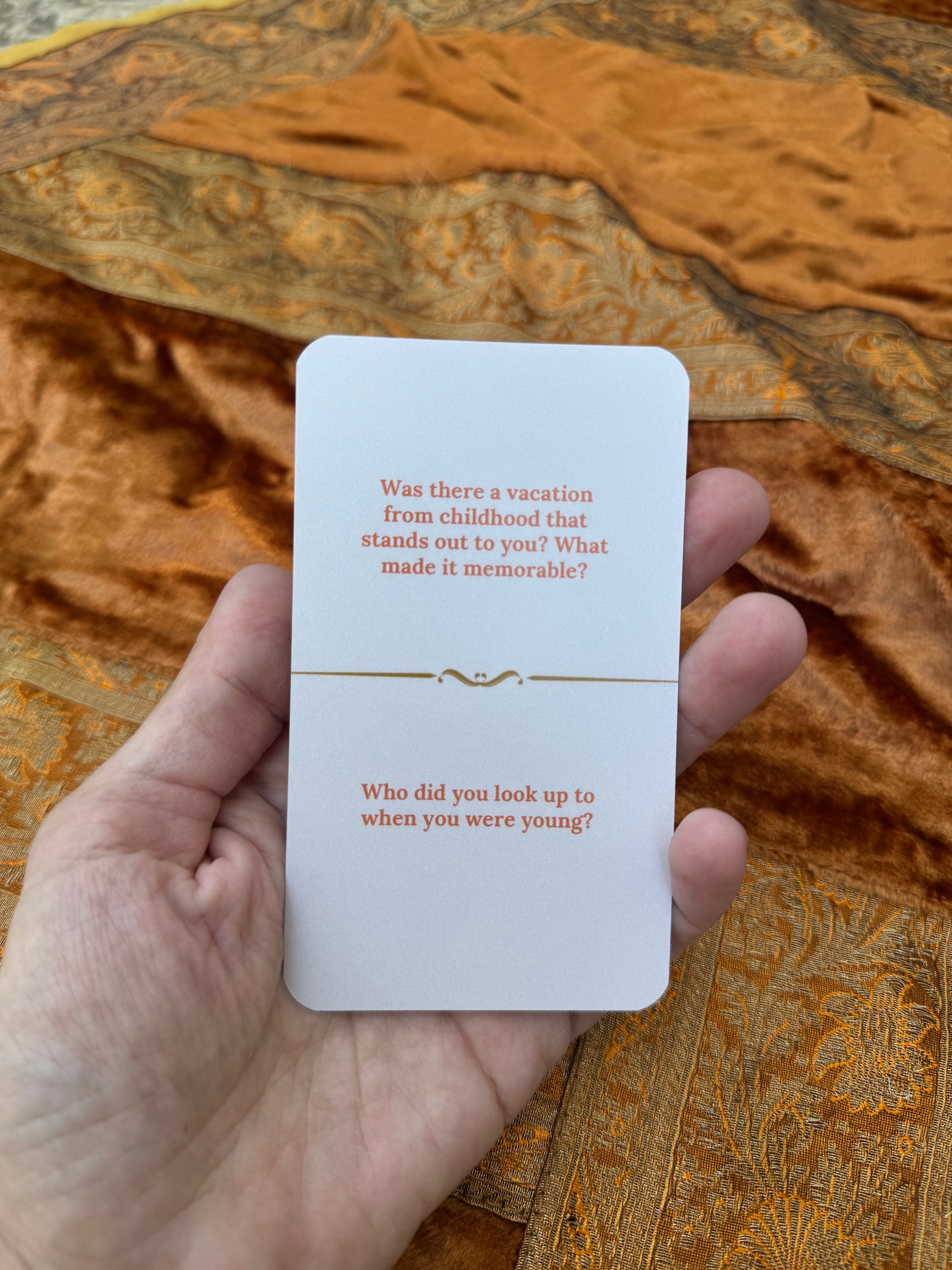 Questions You’ll Wish You Asked: A Conversation Deck for Mothers and Children | 52 Cards, 100 Prompts