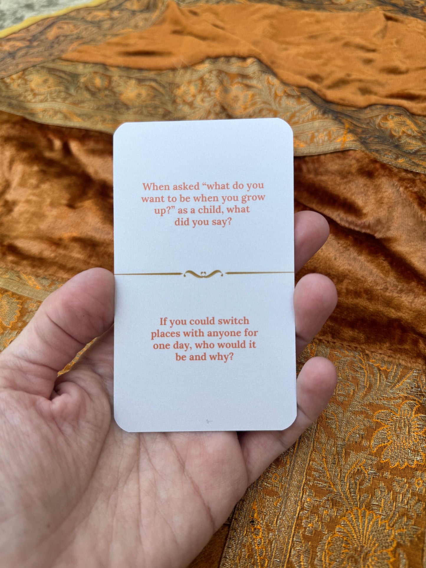 Questions You’ll Wish You Asked: A Conversation Deck for Mothers and Children | 52 Cards, 100 Prompts